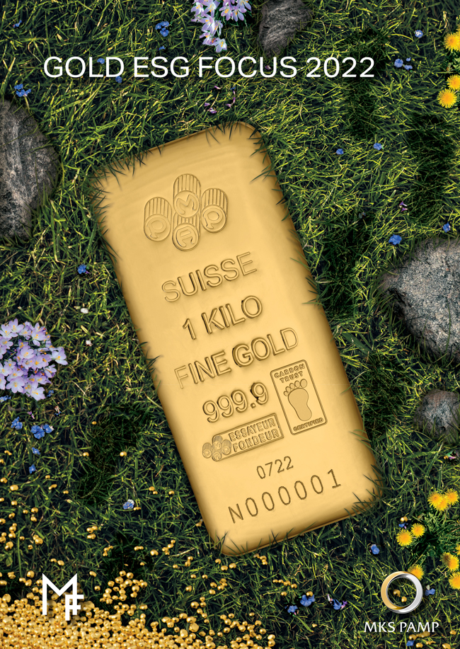 Gold ESG Focus Cover - MKS PAMP Carbon Neutral Gold