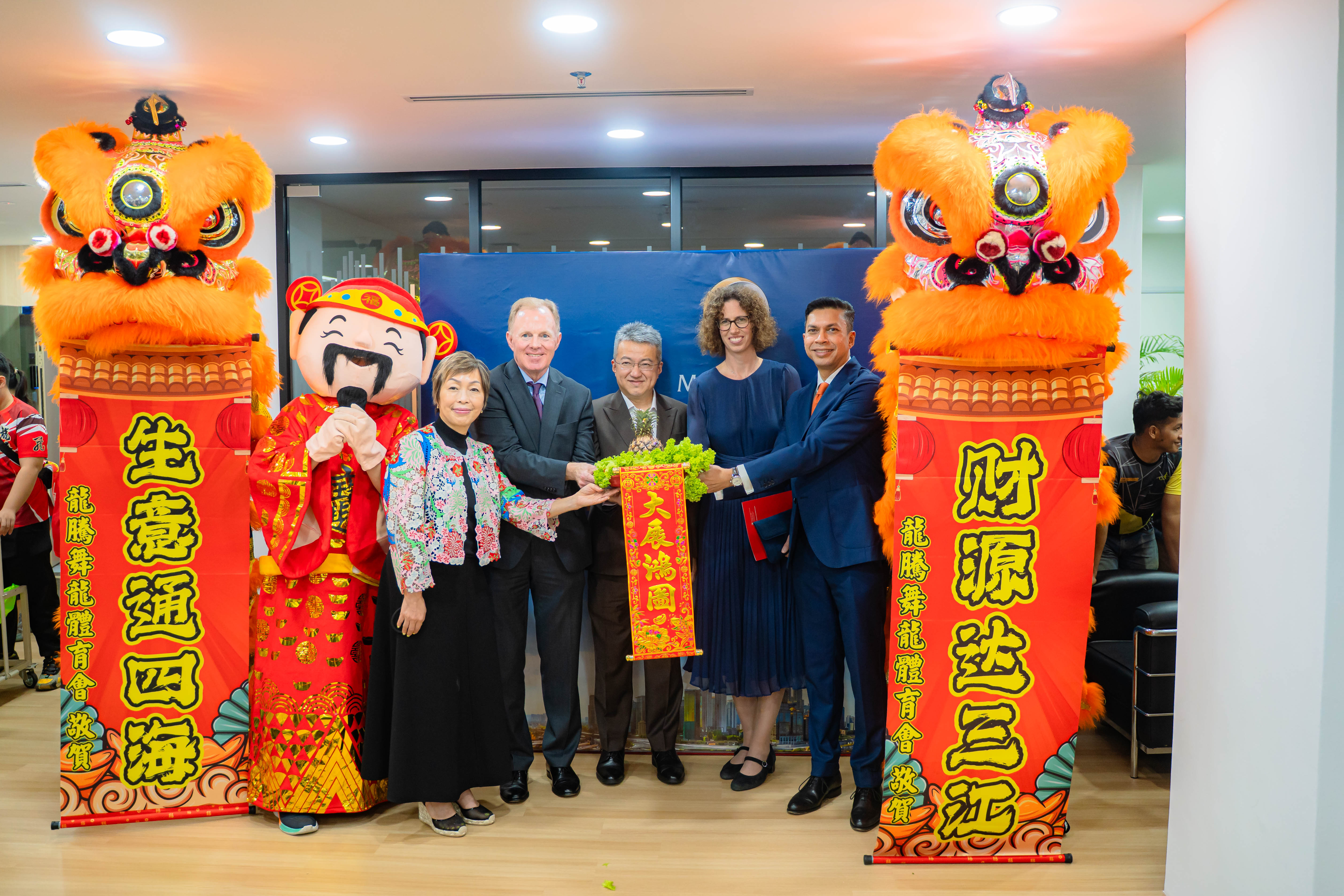 MKS PAMP Malaysia Office Inauguration (from left to right): Ms. Ann Kung, Chair of MKS PAMP (Hong Kong) Limited & Asia-Pacific; Mr. James Emmett, CEO of MKS PAMP; Mr. YB Tuan Liew Chin Tong, Malaysia’s Deputy Minister of Finance; Her Excellency Chantal Moser, Ambassador of Switzerland to Malaysia; and Mr. Segar Govindasamy, Managing Director of MKS PAMP Malaysia.