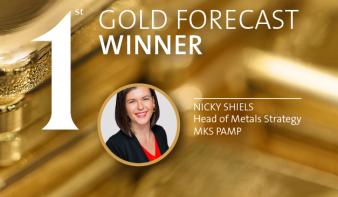 Nicky Shiels wins LBMA’s 2022 Precious Metals Forecast Survey