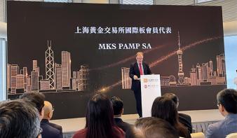MKS PAMP Leads with First Trade in SGE Hong Kong Contracts as CEO James Emmett Addresses the Launch Event