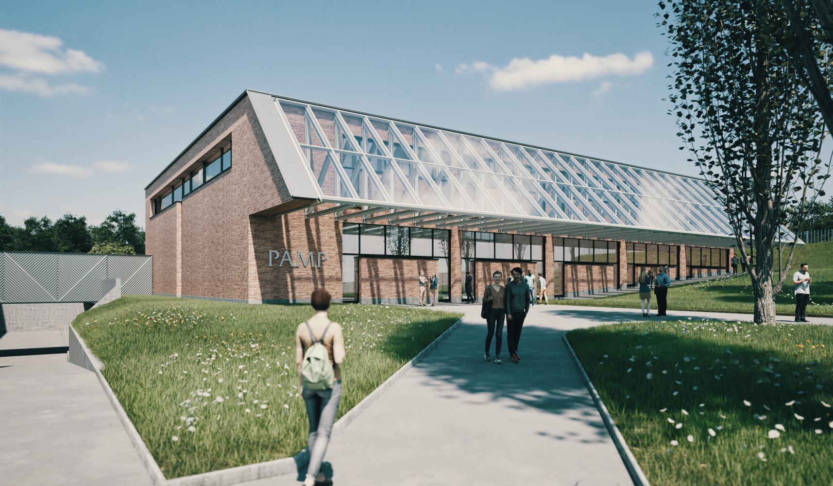 The new advanced manufacturing facility in Castel San Pietro, Ticino