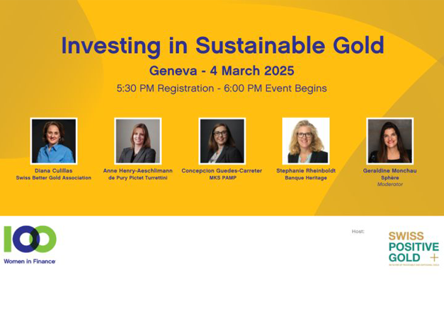 MKS PAMP at “Investing in Sustainable Gold” Conference, Geneva, March 4, 2025 MKS PAMP at “Investing in Sustainable Gold” Conference, Geneva, March 4, 2025