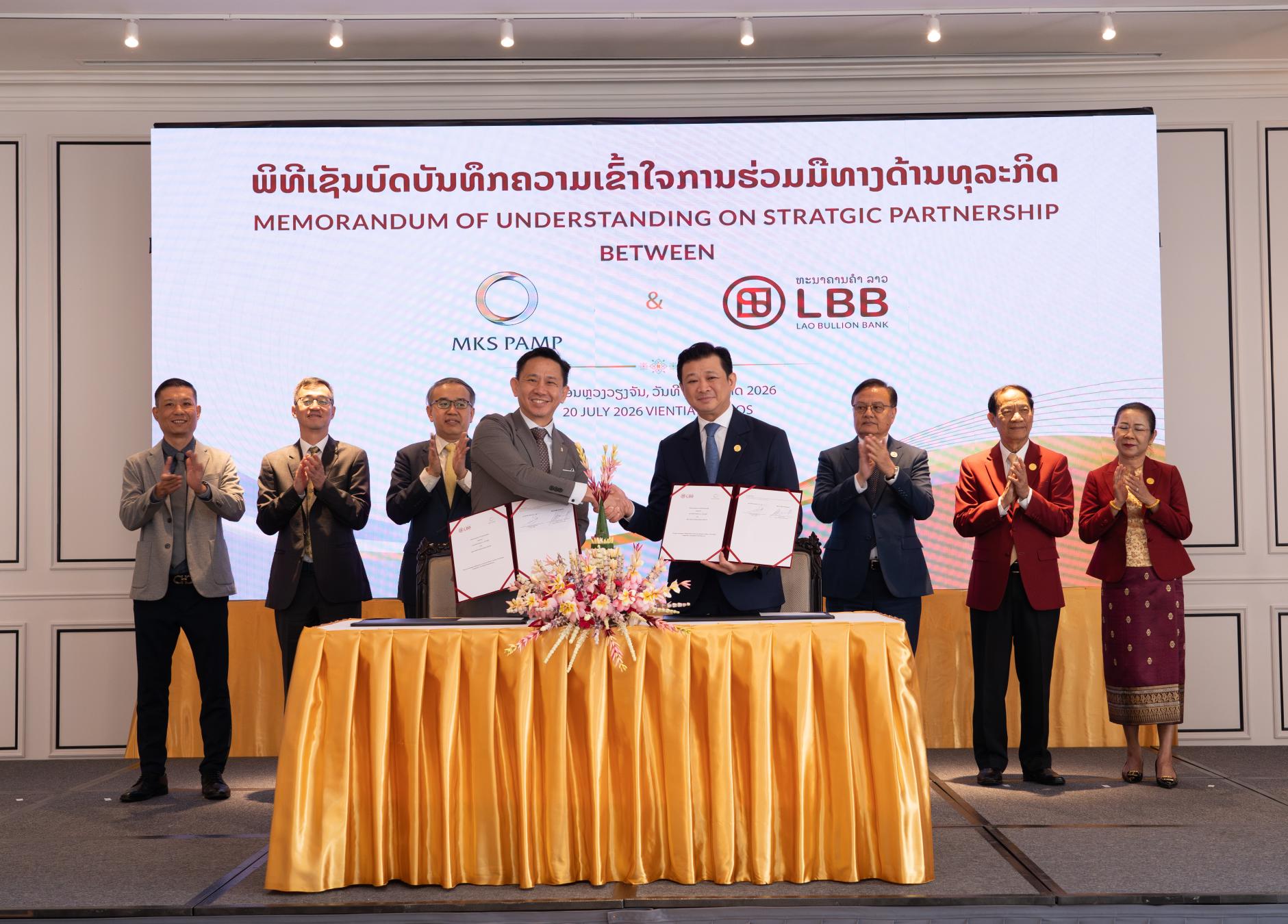 MKS PAMP Signs Memorandum of Understanding with Lao Bullion Bank to Explore Cooperation in Laos’ Precious Metals Market